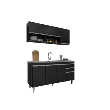 Imagem de Balcão Gabinete Para Pia 150cm 4 Portas Ayla - SSX Multicoisas - Mader