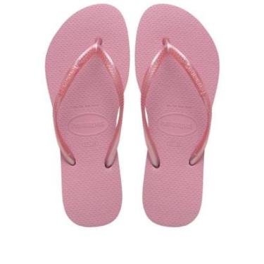 Imagem de Chinelo Feminino Havaianas Slim Rose Chiffon-Feminino