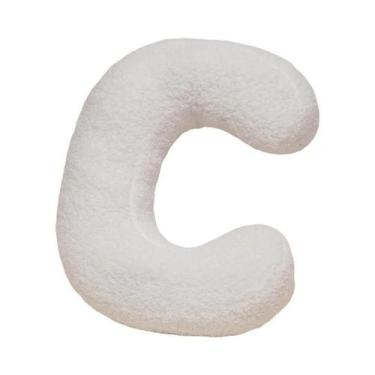 Imagem de Almofada De Sofá Infantil Confortável Com Letras Em Inglês, Almofada D