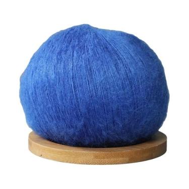 Imagem de Fio De Mohair Macio 6 Peças 50g Cada, Fio De Lã Para Crochê E Tricô Ma