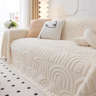 Imagem de Cobertor de malha - Capa de sofá lavável super macia e aconchegante, cobertor decorativo de malha para sofá, animais de estimação, cama e banco - Perfeito para calor e conforto