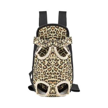 Imagem de Mochila De Transporte Para Cães E Gatos Em Malha Camuflada, Bolsa De O