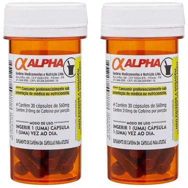 Imagem de COMBO 2 ALPHA AXCELL CAFEÍNA 210MG 30 CÁPS POWER SUPPLEMENTS-Unissex