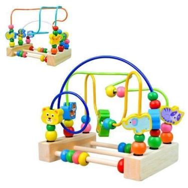 Imagem de Labirinto Didático Montanha Russa De Madeira E Metal - Ark Brasil