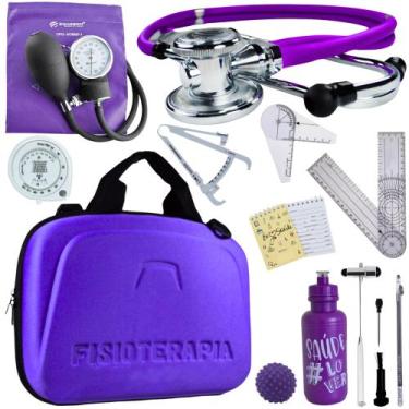 Imagem de Kit Fisioterapia Martelo Buck Goniometro Maleta Mais Vendido - Love Sa