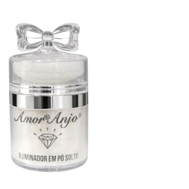 Imagem de Iluminador Corpo e Rosto em Spray com Glitter Brilhante para Maquiagem Amor Anjo (Pó solto 01)