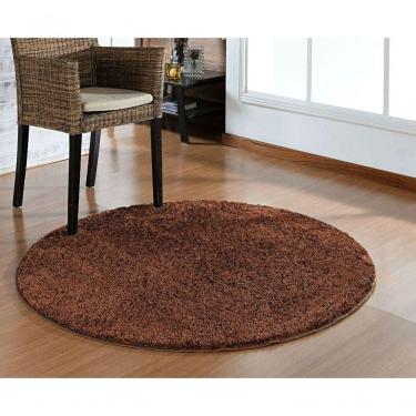 Imagem de Tapete Sala Esc. 1,50 Redondo Antide. Classic Vários Modelos Titulos Classic Castor