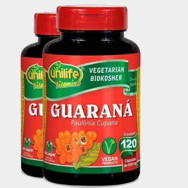 Imagem de Kit 2 Guaraná Unilife 120 Cápsulas