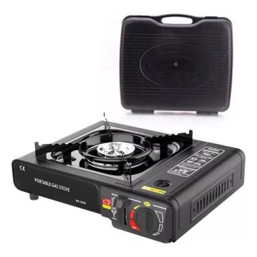 Imagem de Fogareiro Fogão A Gás Portátil Camping Aventura Trilha - nza