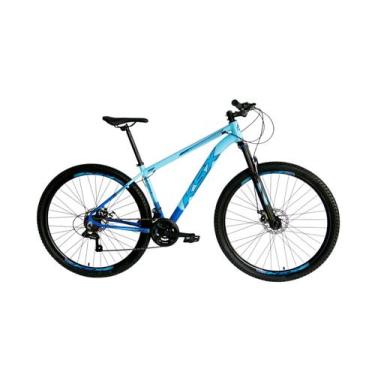Imagem de Bicicleta bike aro 29 mtb alumínio ksx sd7 24v câmbio shimano, Azul pi