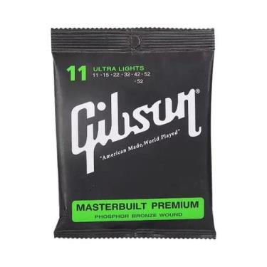 Imagem de Conjunto De Cordas Para Guitarra Gibson Folk Soundtrack Acessórios Ess