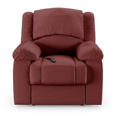 Imagem de Poltrona do Papai Reclinável Sala de Cinema Barcelona Controle Power E