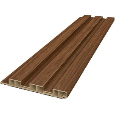 Imagem de Painel Ripado Modaza WPC Imbuia 12 x 285 cm