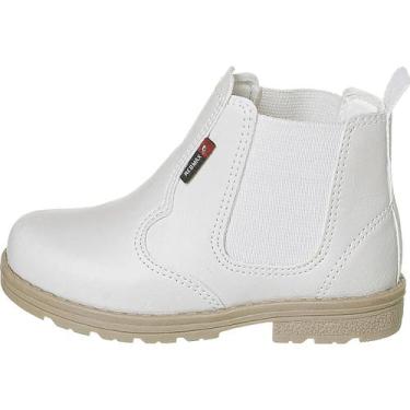 Imagem de Bota Coturno Infantil Menina Confortável E Estilosa - Redmax, Natural,