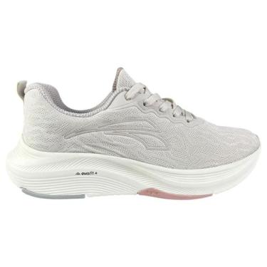 Imagem de Tênis Esportivo Feminino Kolosh Caminhada e Academia Leve, Marfim, 36