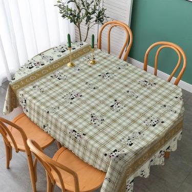 Imagem de Toalha De Mesa Oxford 4 Lugares Estampada 1,40M x 1,40m Cozinha Jantar
