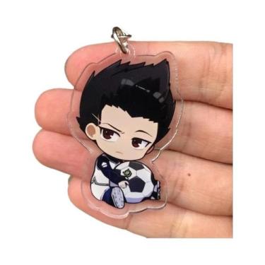 Imagem de Chaveiro De Cosplay Do Anime Blue Lock, Pingente De Emblema De Chigiri