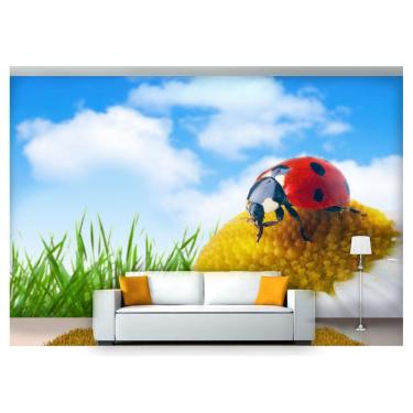 Imagem de Papel De Parede Floral Flores Textura Sala 3D 3M² Xfl234