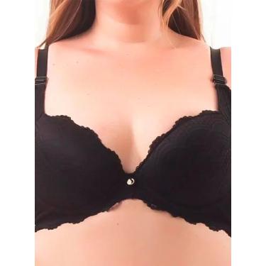 Imagem de Sutiã Redutor Nayane SP 09 0001 Plus Size Renda e Microfibra T. 48/54,