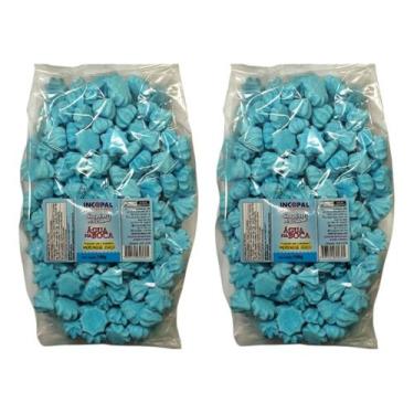 Imagem de Mini Suspiro Artesanal 2x140g Aprox. 400unid. Escolher Cores - INCOPAL