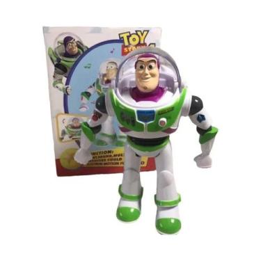 Imagem de Boneco De Ação Falante Disney Pixar Toy Story 4 Buzz Lightyear De 33cm