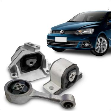 Imagem de Kit Coxin de Motor e Câmbio Shockbras para Volkswagen Gol G5 G6 G7 Sav