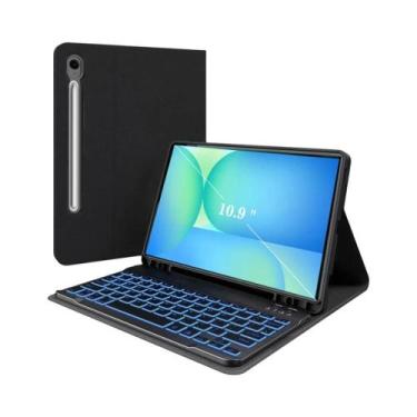 Imagem de Capa Com Teclado Para Samsung Galaxy Tab S10 FE 10.9 Polegadas SM-X520