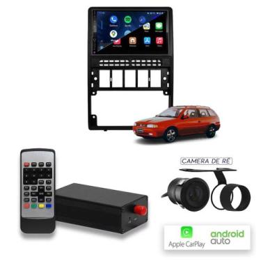Imagem de Multimídia MP10 CarPlay e Android Auto Parati G2 com Tv - First Option