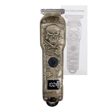 Imagem de Maquina De Acabamento Bivolt Caveira e Tesoura Visor Led TZ-153 - T&Z,