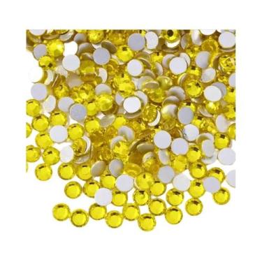 Imagem de Strass De Cristal SS6-SS30 Com Base Plana Não Termoaplicável Para Roup