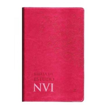Imagem de Bíblia de estudo nvi - pink 2022 - capa luxo - VIDA