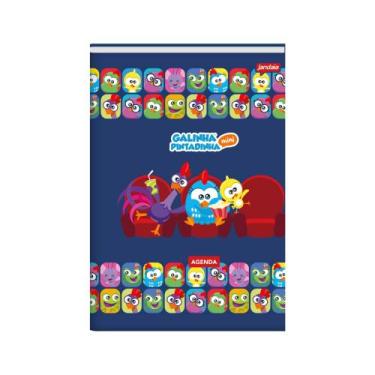 Imagem de Agenda Permanente Escolar Infantil Galinha Pintadinha 192pag - Jandai