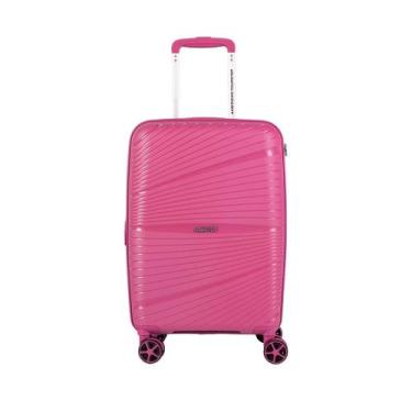 Imagem de Mala Viagem Bordo Expansível American Tourister Cadeado TSA, Rosa