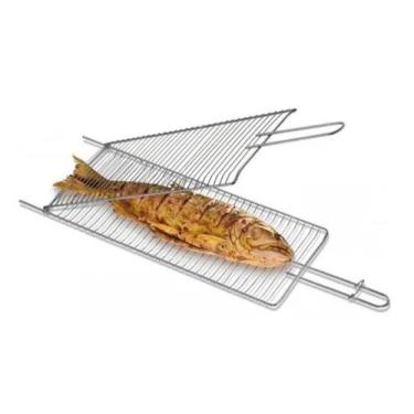 Imagem de Grelha dupla Para Churrasco 17x43cm - condor