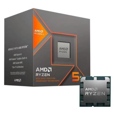 Imagem de Processador AMD Ryzen 5 8600G 4.3Ghz 22Mb Socket AM5 Com Cooler e Com 