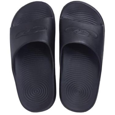 Imagem de Chinelo Olympikus Sereno Slide Unissex, Preto, 33/34