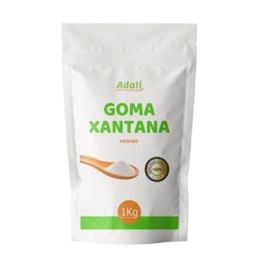 Imagem de Goma Xantana Adali 1kg Mesh 80 - Espessante e Estabilizante para Massa