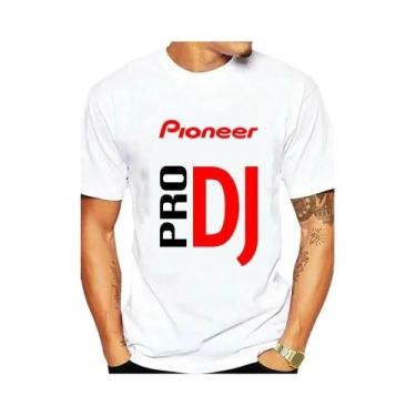 Imagem de Camiseta De Algodão Oversized Masculina E Feminina PIONEER DJ CDJ DDJ 
