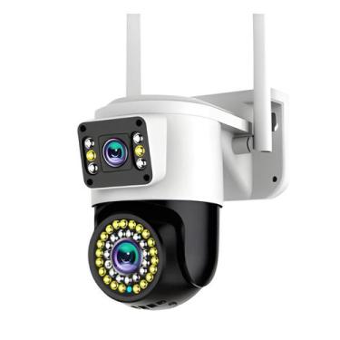 Imagem de Camera de Seguraça Dupla Wifi Full HD 1080P Externa Interna It Blue SC