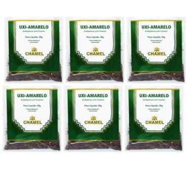 Imagem de Chá Uxi Amarelo Natural Kit 6 Pacotes Chamel