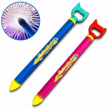 Imagem de Pistola de água Chuveirinho lançador de aguá 65 CM Cor:Rosa - Genérico