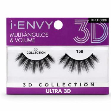 Imagem de Cílios Postiços I-Envy Collection Ultra 3D Kpei158br - KISS NEW YORK