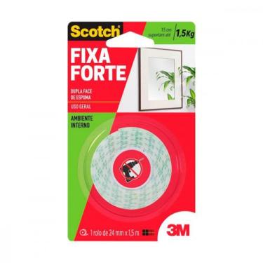 Imagem de Fita Dupla Face Espuma 3M 24 X 1,5M