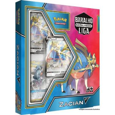 Pokemon 2 Deck Rixa Rebelde Zacian + Zamazenta Copag Cartas em