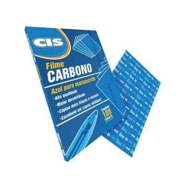 Imagem de Carbono Filme Azul manual A4 Caixa com 100 Folhas