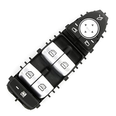 Imagem de VIdisp Botão de interruptor do controlador de janela de carro, adequado para E?Luz branca? P?Luz branca? OEM No. 2139054803?E?