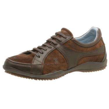 Imagem de Steven by Steve Madden Tênis masculino casual esportivo Symon, Marrom escuro, 8.5 M