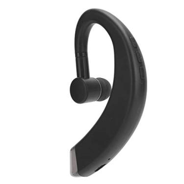 Imagem de Fone de ouvido Bluetooth 5.0, rotação de 180°, fone de ouvido estéreo sem fio para negócios, qualidade de som HiFi, impermeável, com cabo de carregamento para dirigir/negócios/esportes