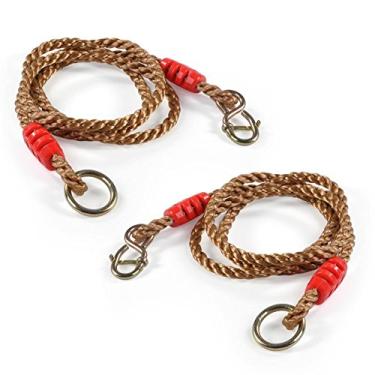 Imagem de Alomejor 2 peças de tiras de balanço para árvore de 1,8 m, rede extralonga, tiras ajustáveis e fortes para pendurar para rede de cadeira de balanço