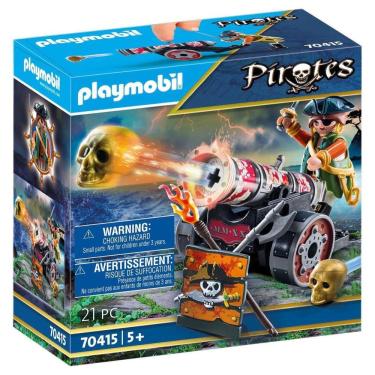 Imagem de Playmobil Pirata Com Canhão 21 Peças - Sunny 1658